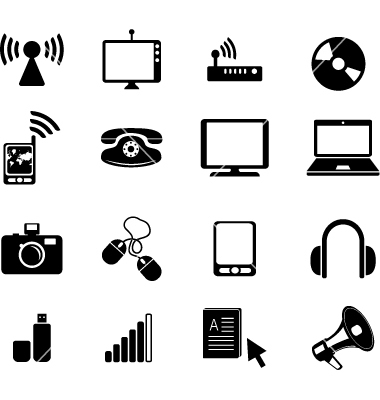 Electronics Icons Set