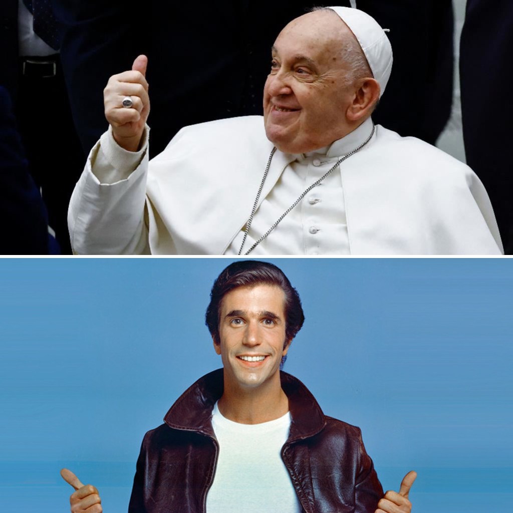 IL PAPA, FONZIE E I LEADER DI OGGI